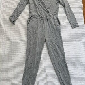 Daily Ritual Heather Gray Long Sleeve Top